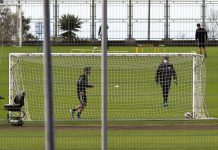 Rúben Micael satisfeito por voltar aos treinos do Nacional no relvado