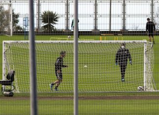 Rúben Micael satisfeito por voltar aos treinos do Nacional no relvado