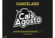 FESTIVAL CAIS AGOSTO CANCELADO