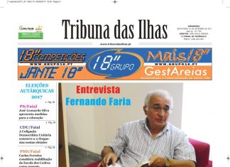 Tribuna das Ilhas – 1 de setembro 2017