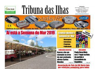 Tribuna das Ilhas – 2 de agosto 2019