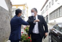 Reunião com o Presidente da Câmara da Praia da Vitória permitiu analisar a retoma económica no concelho