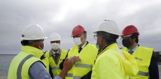 Obra de construção da proteção de emergência já arrancou no Porto das Lajes das Flores