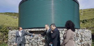 Governo dos Açores reforça capacidade de armazenamento de água ao setor agrícola na ilha do Corvo DR/GACS
