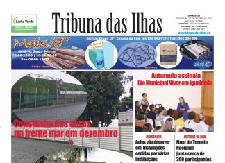 Tribuna das Ilhas – 25 de outubro 2019