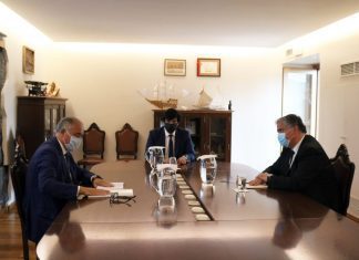 Líder do Executivo Madalenense Reúne Com Presidente do Governo Regional DR/CMM