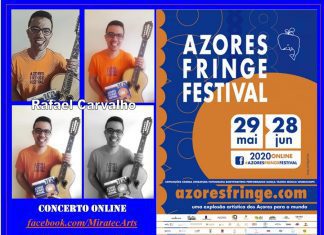 Rafael Carvalho em Concerto no AZORES FRINGE 2020