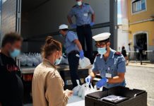 Mais de 20 mil refeições fornecidas pela Marinha a pessoas sem abrigo DR/Marinha Portuguesa