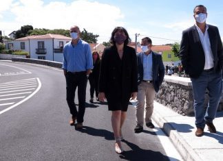 Reabilitação de estrada regional em São Jorge é mais um objetivo cumprido do Governo dos Açores DR/GACS