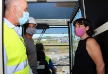 Nova grua do Porto da Praia da Vitória “vem trazer nova capacidade de operação”, afirma Ana Cunha DR/GACS