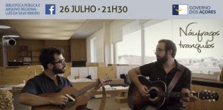 Biblioteca Pública Luís da Silva Ribeiro, em Angra do Heroísmo, apresenta “Náufragos Tranquilos”, com João Félix DR/GACS