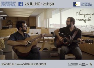 Biblioteca Pública Luís da Silva Ribeiro, em Angra do Heroísmo, apresenta “Náufragos Tranquilos”, com João Félix DR/GACS