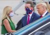 Donald Trump defende uso de máscara como gesto “patriótico”