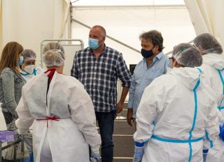 COVID-19 – Ordem dos Enfermeiros visita centros de testagem dos aeroportos da Região