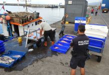 Apreendidos 700 kgs de peixe – Polícia Marítima da Horta intercepta embarcação a pescar ilegalmente no Banco Condor