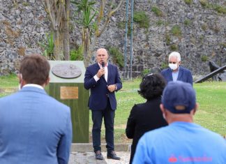 Homenagem – João Carlos Fraga imortalizado na Marina da Horta DR/CMH