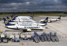 Ryanair perde 185 ME no primeiro trimestre fiscal