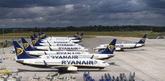 Ryanair perde 185 ME no primeiro trimestre fiscal