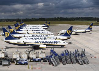 Ryanair perde 185 ME no primeiro trimestre fiscal