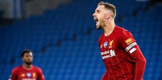 Jordan Henderson eleito melhor futebolista da Premier League pela imprensa inglesa