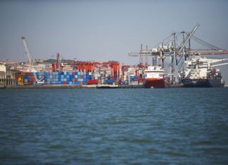 Movimento portuário diminui 9,3% para 34,2 milhões de toneladas em cinco meses