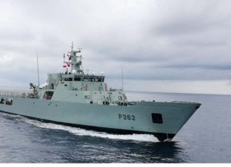 Navio da Marinha Sines inicia missão nos Açores