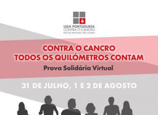 Liga Portuguesa Contra o Cancro – Núcleo dos Açores promove prova solidária virtual