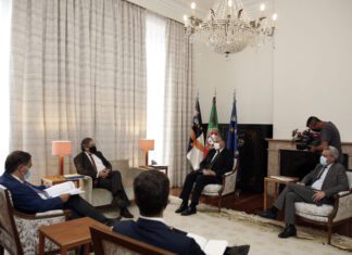 Vasco Cordeiro recebe Ministro do Mar