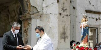 Património Religioso – Lançada primeira pedra da nova Igreja de Pedro Miguel DR/GACS