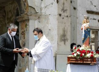 Património Religioso – Lançada primeira pedra da nova Igreja de Pedro Miguel DR/GACS