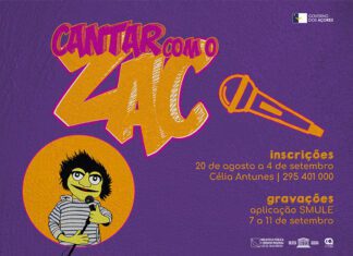 Biblioteca Pública de Angra do Heroísmo promove iniciativa “Cantar com o Zac” DR/GACS