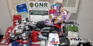 São Miguel – Apreensão de 119 artigos contrafeitos DR/GNR