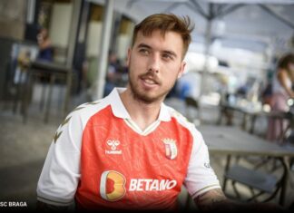 Iuri Medeiros em Braga esta época – Extremo regressa a Portugal após experiências em Itália, Polónia e Alemanha DR/SCBraga