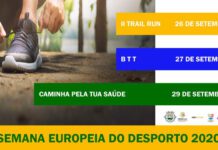 São Roque do Pico associa-se à Semana Europeia do Desporto DR/CMSRP