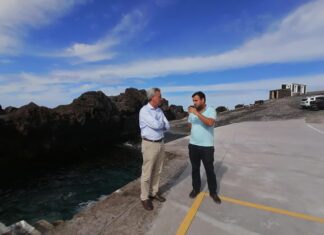 Obras no Núcleo de Pescas da Madalena, no Pico, decorrem a bom ritmo, afirma Gui Menezes DR/GACS