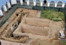 Cisterna e fontenário do antigo Convento de Nossa Senhora da Conceição são descoberta arqueológica ímpar nos Açores DR/GACS