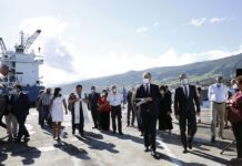 Vasco Cordeiro preside ao arranque da construção do novo Terminal de Passageiros de São Roque do Pico DR/GACS