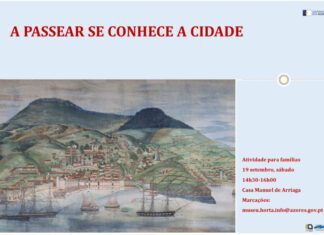 Museu da Horta promove atividade “A passear se conhece a cidade” DR/GACS