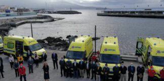 Secretária Regional da Saúde entrega sete ambulâncias de socorro aos Bombeiros de São Miguel DR/GACS