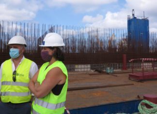 Obras no Porto das Pipas decorrem, em várias frentes, “dentro da normalidade”, afirma Ana Cunha DR/GACS
