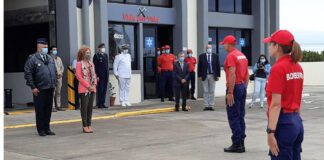 Governo dos Açores entrega ambulância de socorro e equipamentos aos Bombeiros de Santa Maria DR/GACS
