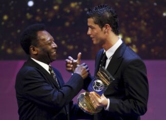 Pelé felicita Cristiano Ronaldo por ter marcado 101 golos ao serviço de Portugal