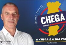 Adroaldo Mendonça é o cabeça de lista do CHEGA por São Jorge