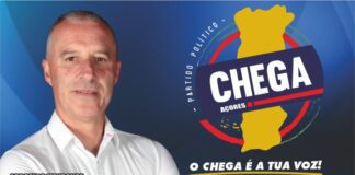 Adroaldo Mendonça é o cabeça de lista do CHEGA por São Jorge