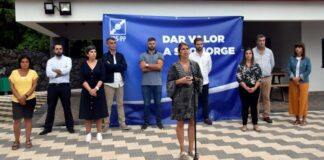 CDS de São Jorge apresenta candidatos às eleições legislativas regionais DR/CDS