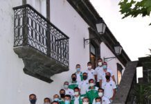 CRISTINA CALISTO RECEBEU EQUIPA DO SANTIAGO FUTEBOL CLUBE E CONGRATULOU PELA SUBIDA AO CAMPEONATO DOS AÇORES DR/CML