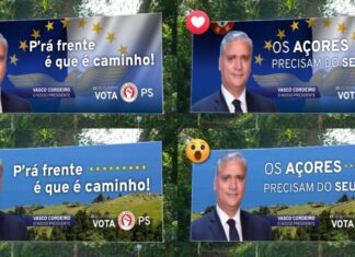Açorianos chamados a escolher novos outdoors de campanha do PS Açores DR/PS