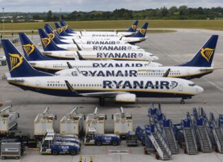 Ryanair argumenta em tribunal que apoio estatal à TAP viola leis