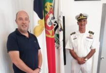 Presidente da Câmara Municipal do Corvo recebe Comandante da Zona Marítima dos Açores DR/Marinha Portuguesa