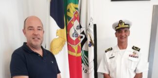 Presidente da Câmara Municipal do Corvo recebe Comandante da Zona Marítima dos Açores DR/Marinha Portuguesa